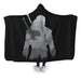 Wld Silhouette Solid Hooded Blanket - Adult / Premium Sherpa