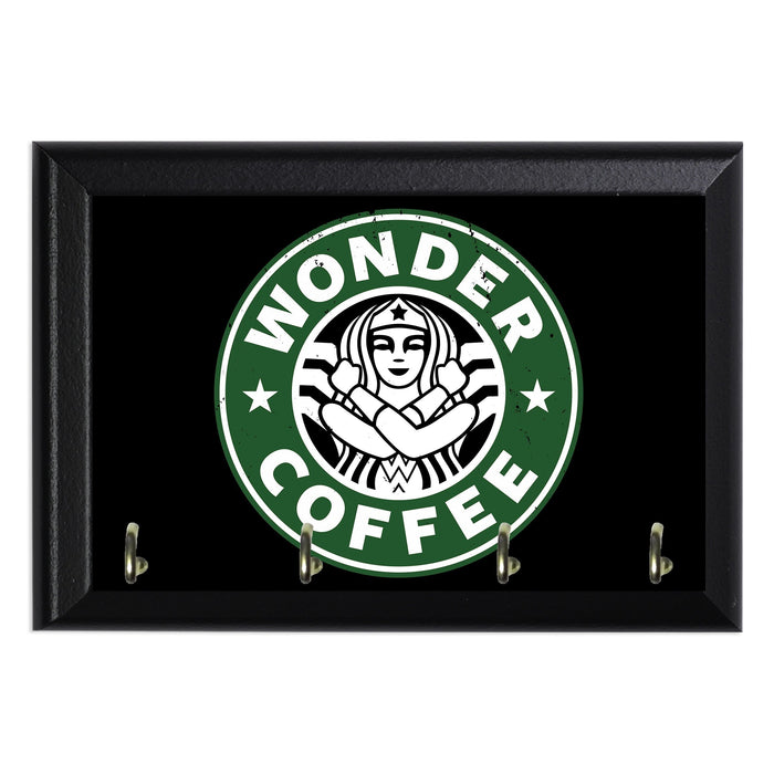 Wonder Coffee Key Hanging Plaque - 8 x 6 / Yes