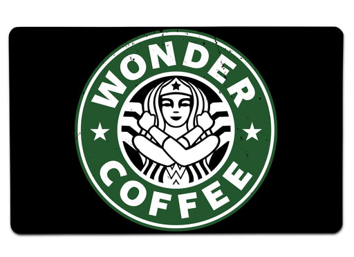 Wonder Coffee Large Mouse Pad