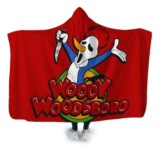 Woody Woodsboro Hooded Blanket - Adult / Premium Sherpa