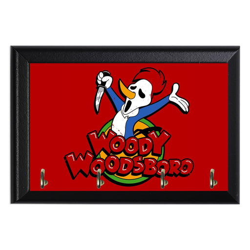 Woody Woodsboro Key Hanging Plaque - 8 x 6 / Yes