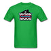 Work From Home Mode Unisex Classic T-Shirt - bright green / S
