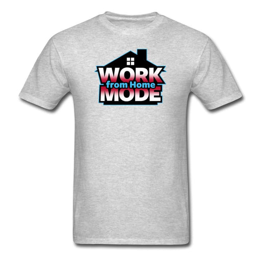 Work From Home Mode Unisex Classic T-Shirt - heather gray / S
