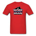 Work From Home Mode Unisex Classic T-Shirt - red / S