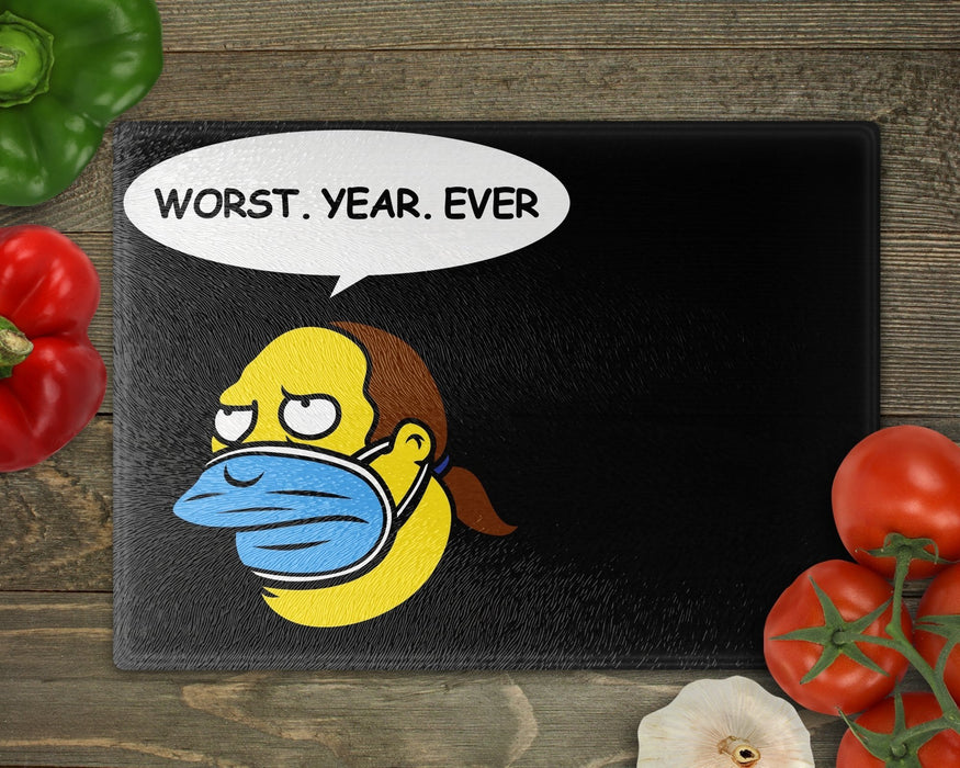 Worst Year E Cutting Board
