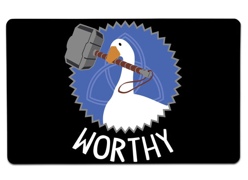 Worthy Goose Large Mouse Pad