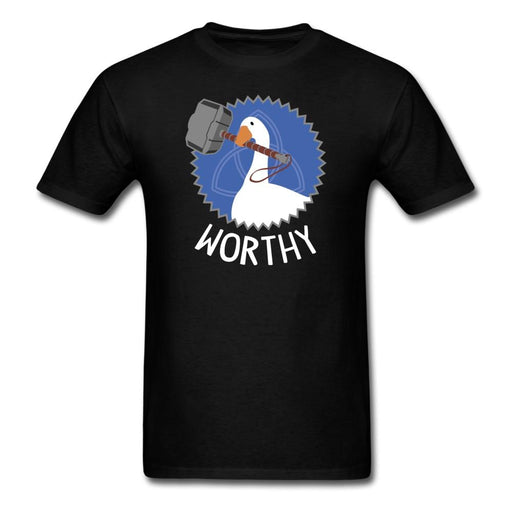 Worthy Goose Unisex Classic T-Shirt - black / S