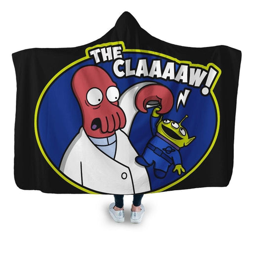 Wrong Claw Hooded Blanket - Adult / Premium Sherpa