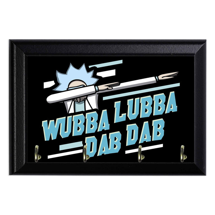 Wubba Lubba Dab Key Hanging Wall Plaque - 8 x 6 / Yes