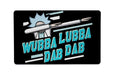 Wubba Lubba Dab Large Mouse Pad Place Mat