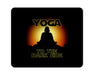 Yoga To The Dark Side Mouse Pad