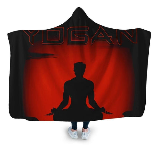 Yogan Hooded Blanket - Adult / Premium Sherpa