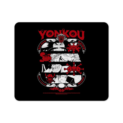 Yonkou Anime Mouse Pad