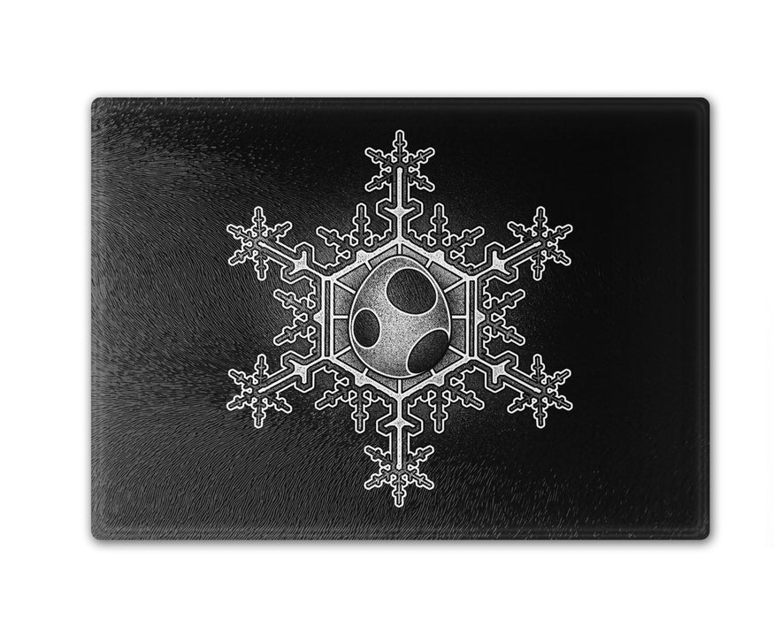 Yoshi Egg Snowflake Cutting Board