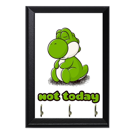 Yoshi Not Today Key Hanging Plaque - 8 x 6 / Yes