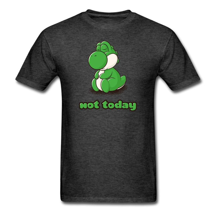 Yoshi Not Today Unisex Classic T-Shirt - heather black / S