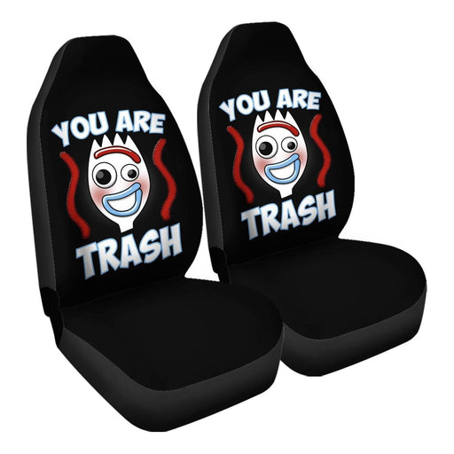 Youaretrash Car Seat Covers - One size