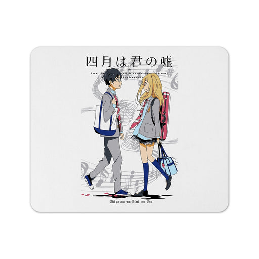 Your Lie In April Anime Mouse Pad
