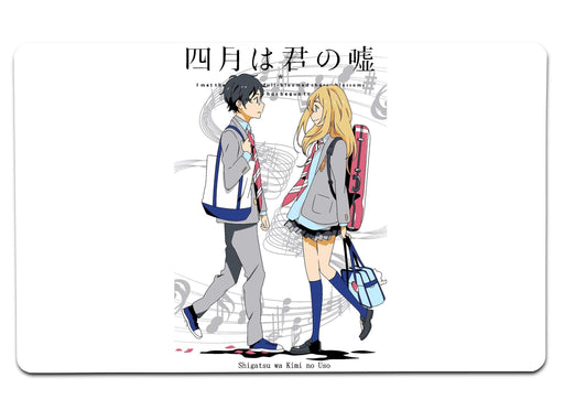 Your Lie In April Large Mouse Pad