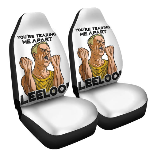 Youre Tearing Me Apart Leeloo2 Car Seat Covers - One size