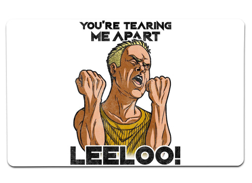 Youre Tearing Me Apart Leeloo2 Large Mouse Pad
