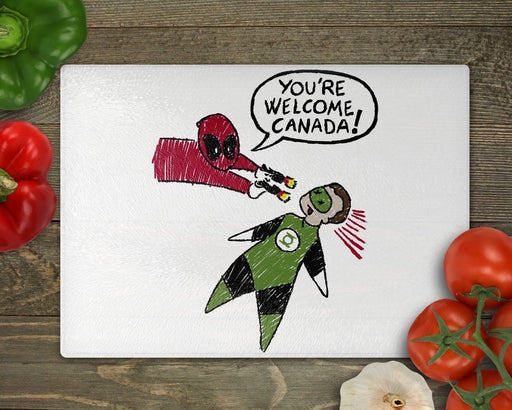 Youre Welcome Canada Cutting Board