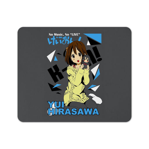 Yui K On Anime Mouse Pad