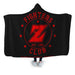 Z Fighters Club Hooded Blanket - Adult / Premium Sherpa