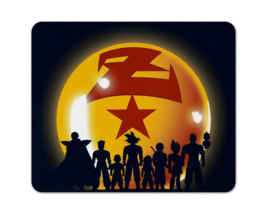 Z Warriors Mouse Pad