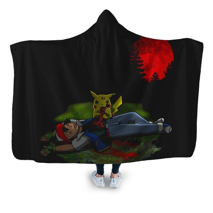 Z0mbie Pikachu Hooded Blanket - Adult / Premium Sherpa