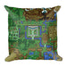 Zelda A Link To The Past Dark Light World 18 x Square Throw Pillow