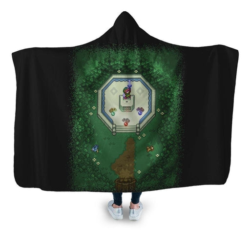 Zelda Mastersword Hooded Blanket - Adult / Premium Sherpa