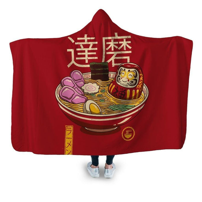 Zen Ramen Hooded Blanket - Adult / Premium Sherpa