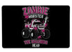 Zombie Monster Truck Large Mouse Pad