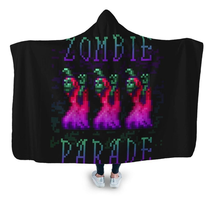 Zombie Parade Hooded Blanket - Adult / Premium Sherpa