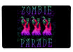 Zombie Parade Large Mouse Pad