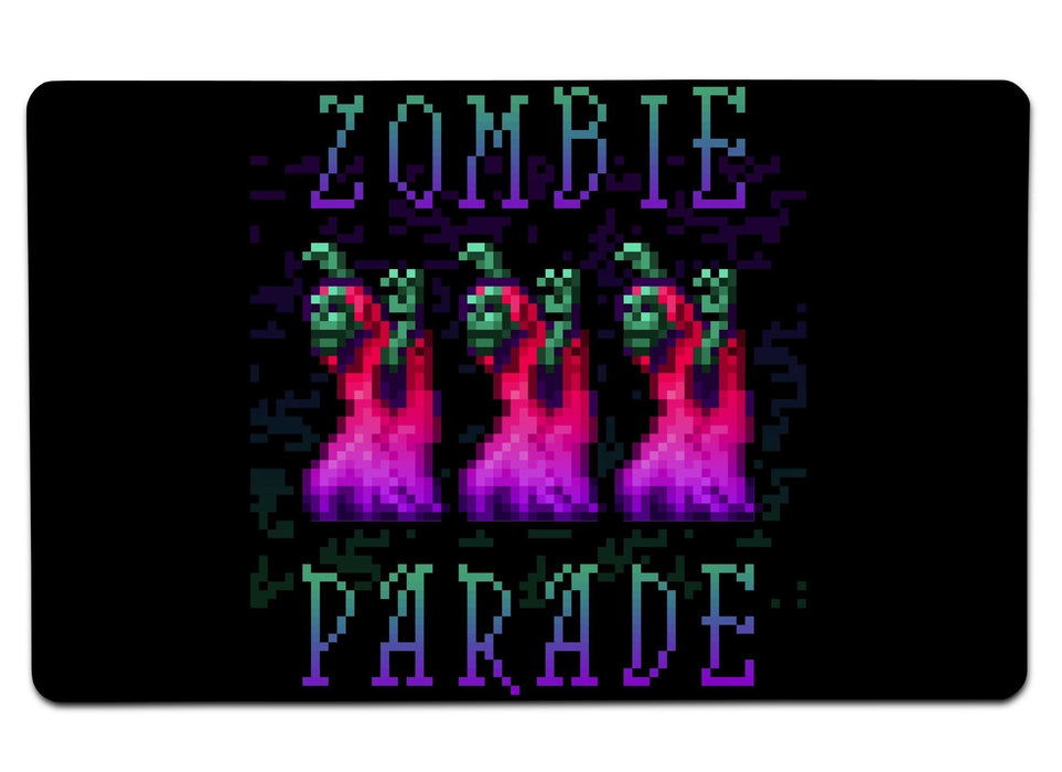 Zombie Parade Large Mouse Pad
