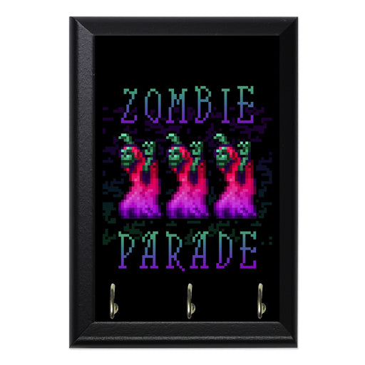 Zombie Parade Wall Key Hanging Plaque - 8 x 6 / Yes