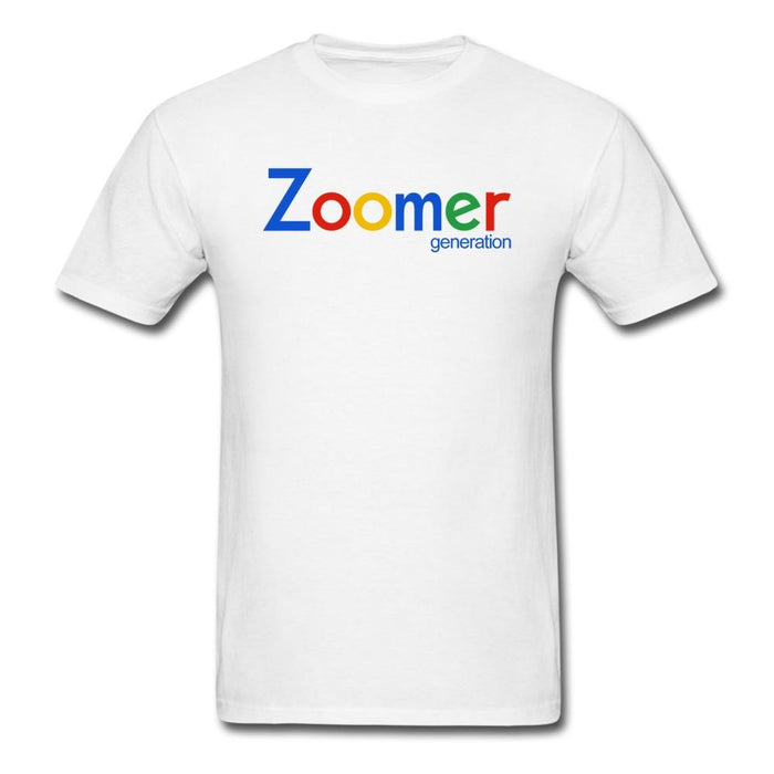 Zoomer Generation Unisex Classic T-Shirt - white / S